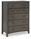 Montillan Five Drawer Chest
