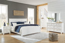 Fortman White Panel Bedroom Set