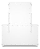 Fortman White Panel Bedroom Set