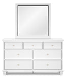 Fortman White Panel Bedroom Set