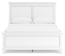 Fortman White Panel Bedroom Set