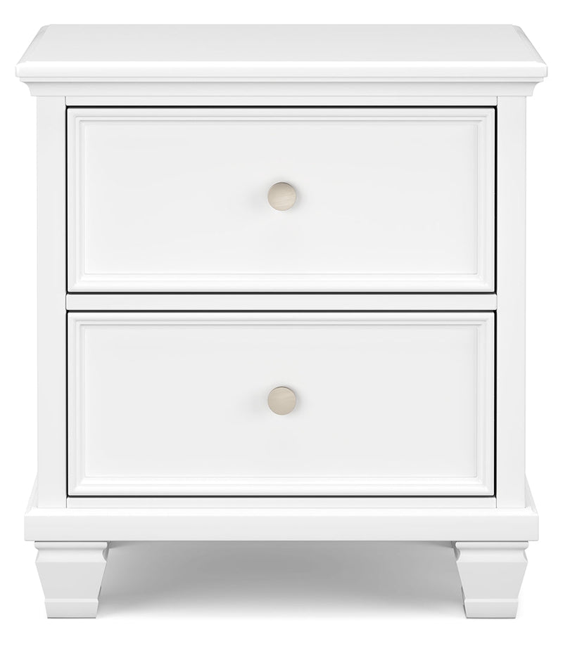 Fortman Two Drawer Night Stand