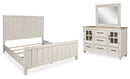 Shaybrock Beige Panel Bedroom Set