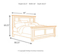Porter Brown Panel Bedroom Set