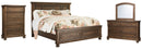 Flynnter Brown Panel Bedroom Set