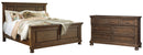 Flynnter Brown Panel Bedroom Set