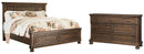 Flynnter Brown Panel Bedroom Set