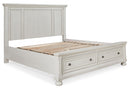Robbinsdale Sleigh Bed with Storage