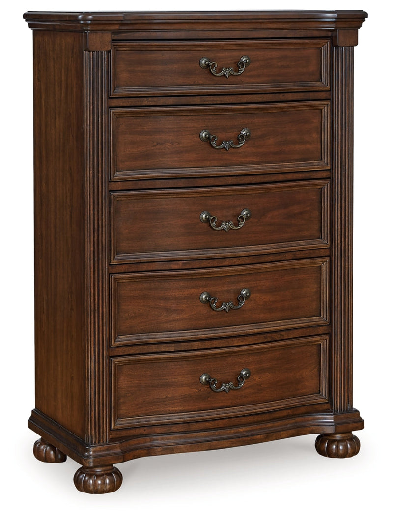 Lavinton Brown Poster Bedroom Set