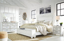 Kanwyn White Panel Bedroom Set