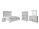 Kanwyn White Panel Bedroom Set