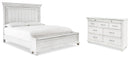 Kanwyn White Panel Bedroom Set
