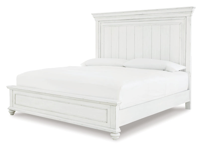 Kanwyn White Panel Bedroom Set