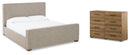 Dakmore Brown Upholstered Bedroom Set
