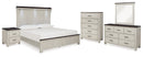 Darborn Beige Panel Bedroom Set