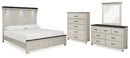 Darborn Beige Panel Bedroom Set