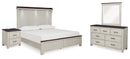 Darborn Beige Panel Bedroom Set