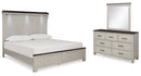 Darborn Beige Panel Bedroom Set