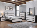 Remington Bedroom Set Chalk/Ebony