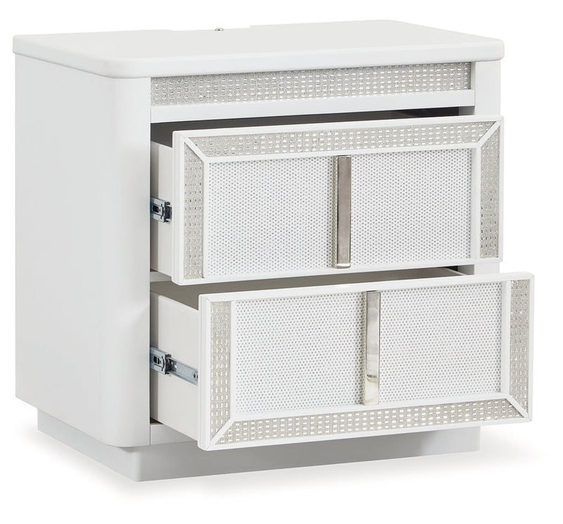 Chalanna Two Drawer Night Stand