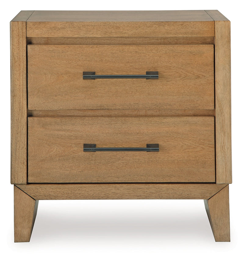 Sherbana Two Drawer Night Stand