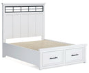 Ashbryn Panel Storage Bed