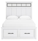 Ashbryn Panel Storage Bed