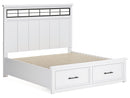 Ashbryn Panel Storage Bed