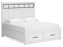 Ashbryn Panel Storage Bed