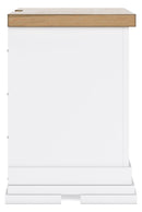 Ashbryn Three Drawer Night Stand