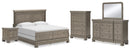 Lexorne Grey Sleigh Bedroom Set