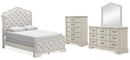 Arlendyne White Bedroom Set
