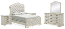Arlendyne White Bedroom Set