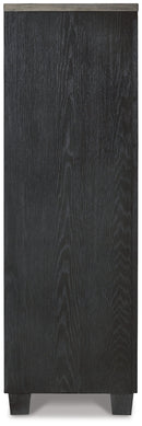 Foyland Grey Panel Storage Bedroom Set