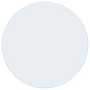 48-inch 10mm Round Clear Tempered Glass Top