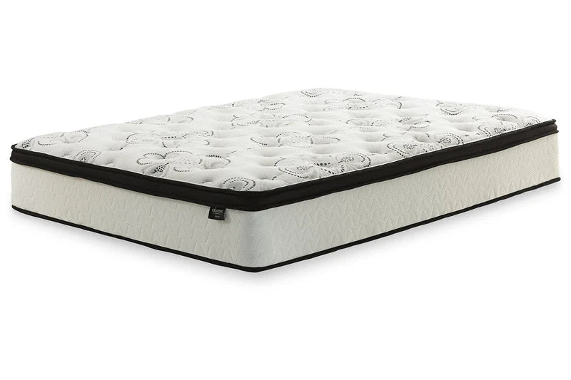 Chime 12 Inch Hybrid White King Mattress in a Box