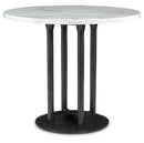 Centiar Counter Height Dining Table and 4 Barstools