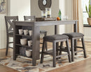 Caitbrook Counter Height Dining Table and Barstools