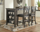 Caitbrook Counter Height Dining Table and Barstools