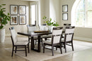 Neymorton Dining Table and 8 Chairs