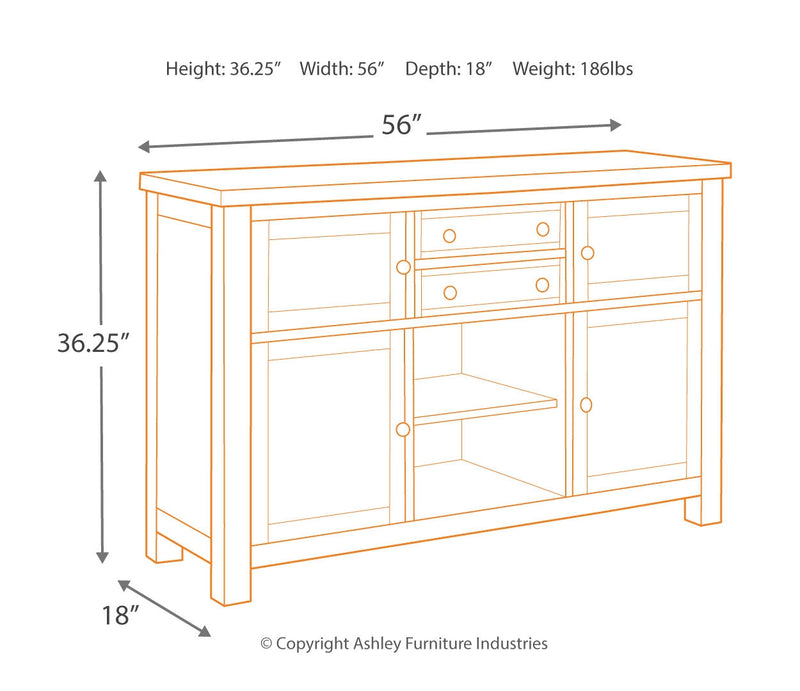 Moriville Counter Height Dining Table and 4 Barstools with Storage