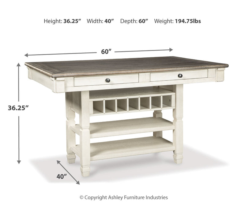 Bolanburg RECT Dining Room Counter Table