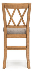 Havonplane Upholstered Barstool (2/CN)