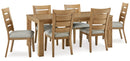 Galliden Dining Table and 6 Chairs