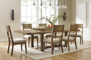 Cabalynn Counter Height Dining Table and Barstools