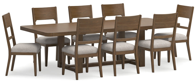 Cabalynn Counter Height Dining Table and Barstools
