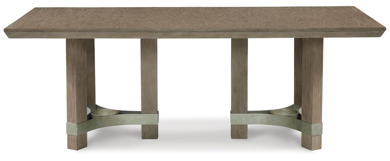 Chrestner Dining Table and 4 Chairs with Storage