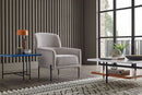 Dante Light Gray Armchair