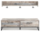 Neilsville Bench with Coat Rack