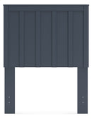 Simmenfort Blue Panel Headboard Bedroom Set